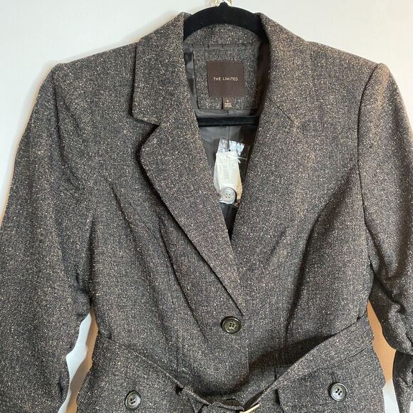 The Limited Pant Suit Set Drew Fit Pant Womens Size 4 and Blazer Size Small NWT - Picture 5 of 15